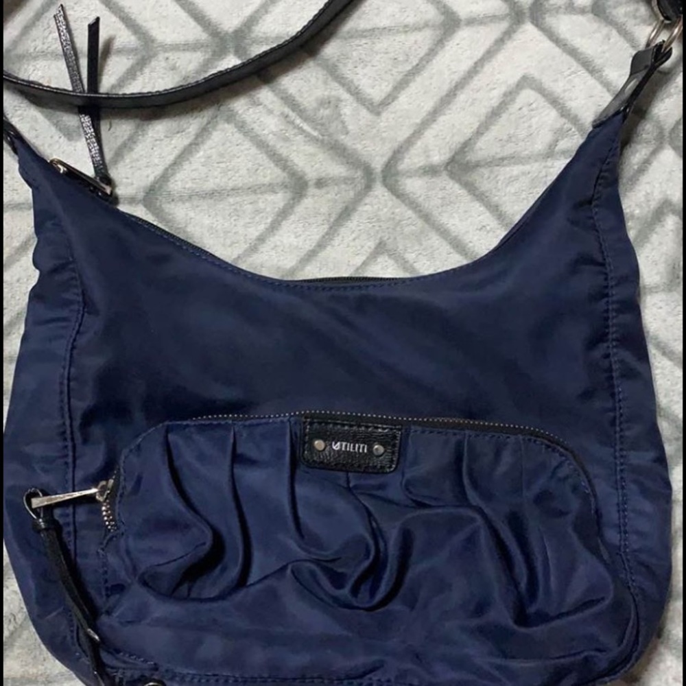 Navy Purse Never used